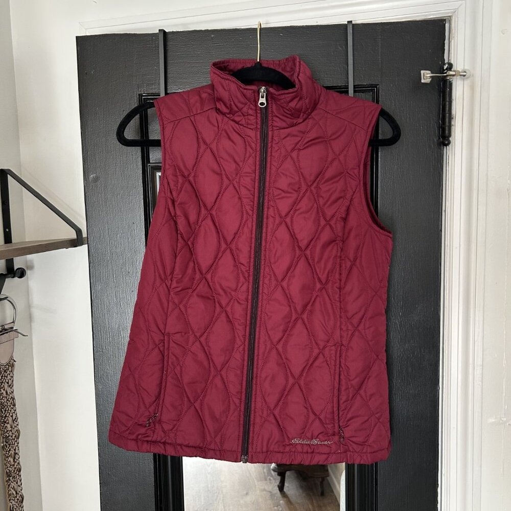 Eddie Bauer Vest Maroon